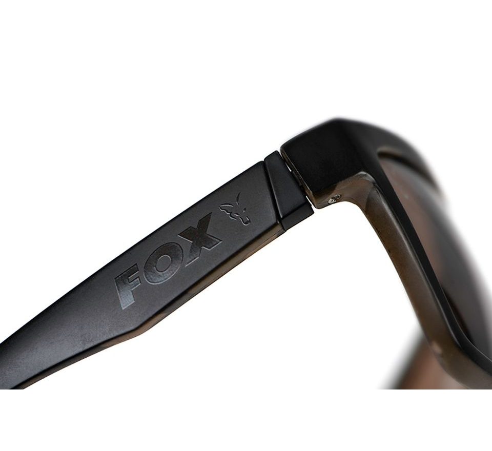 Fox Polarizační Brýle Avius Black & Camo hnědé čočky