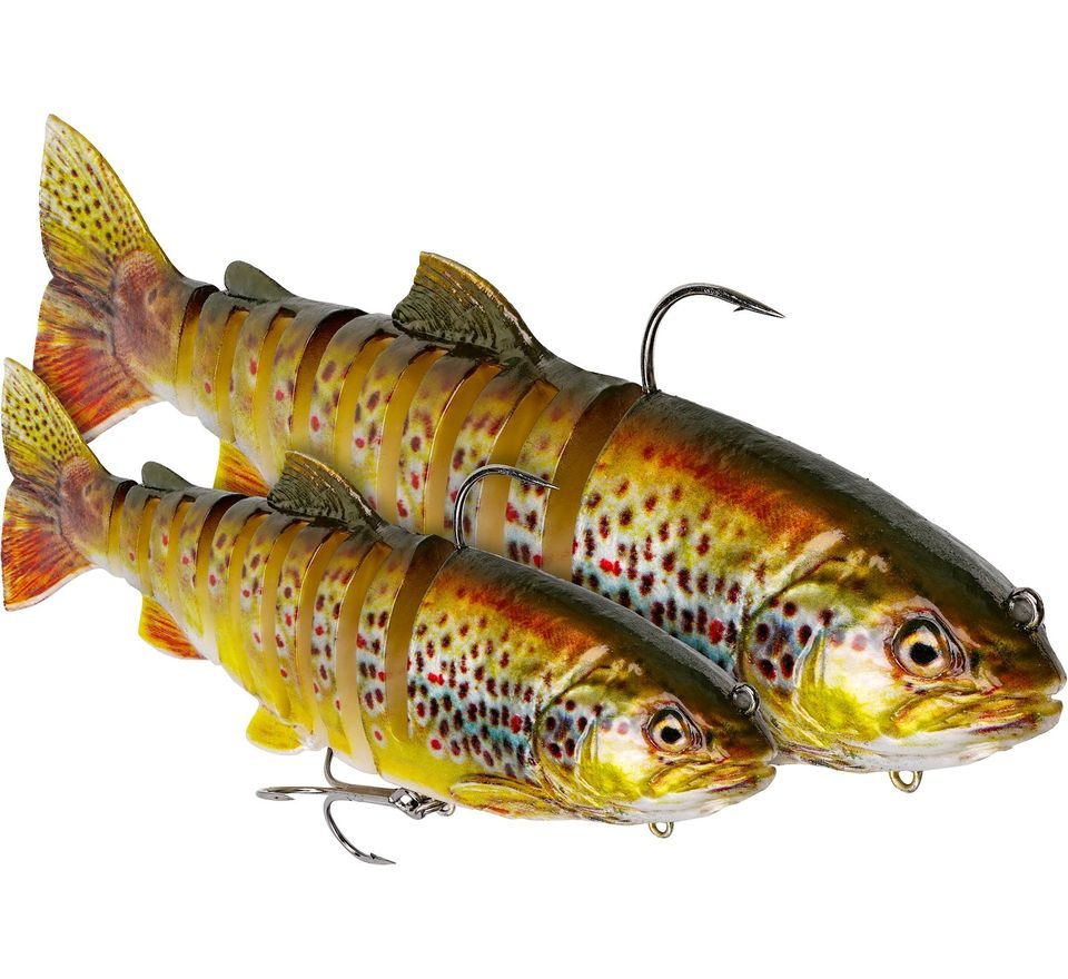 Westin Gumová nástraha Tommy The Trout Multi Jointed R2F Real Rainbow Trout