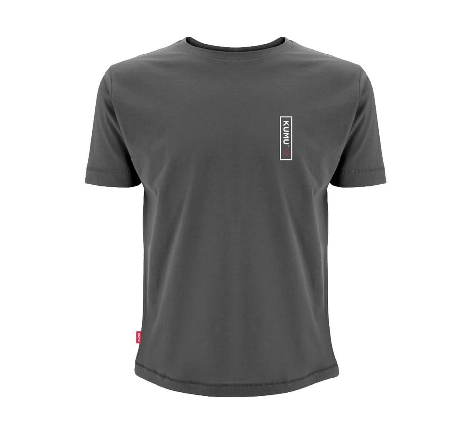 KUMU Tričko Rising Sun šedé