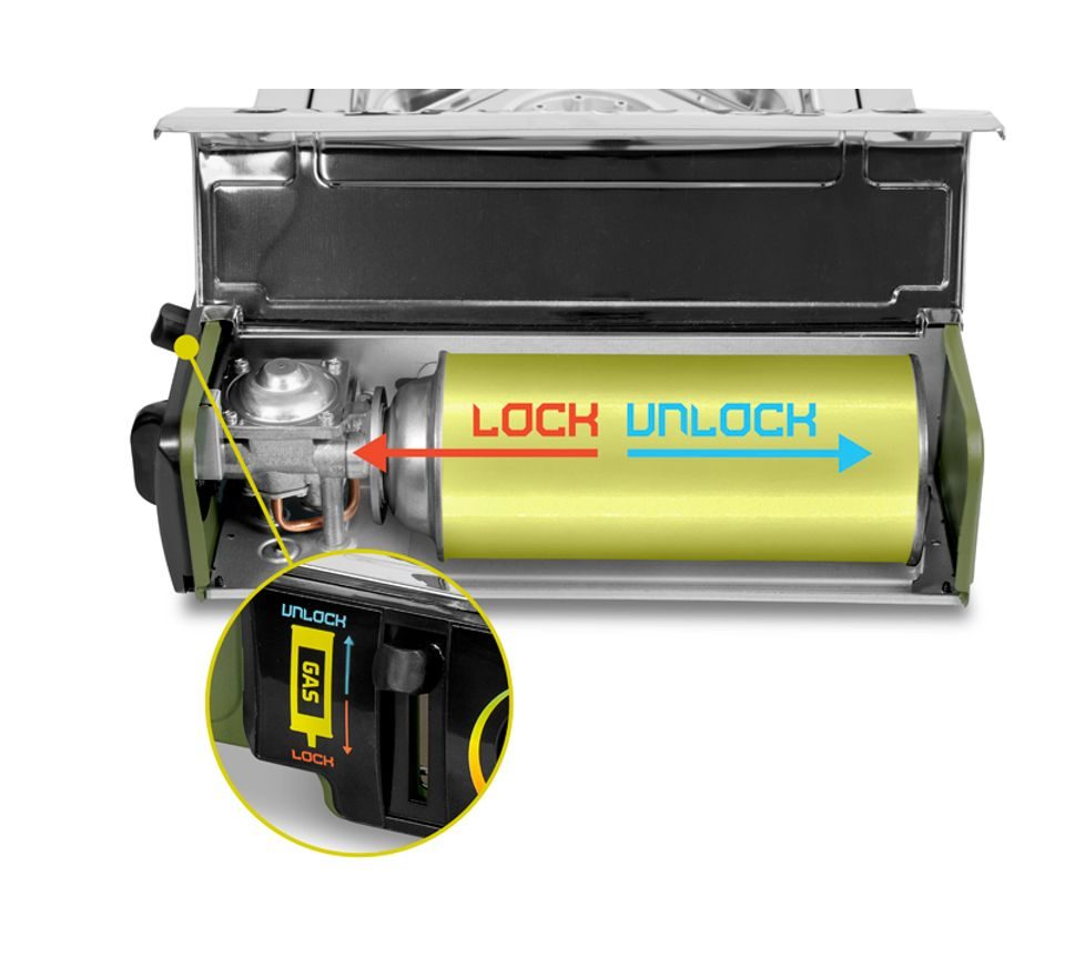 Delphin Plynový varič Inoxia