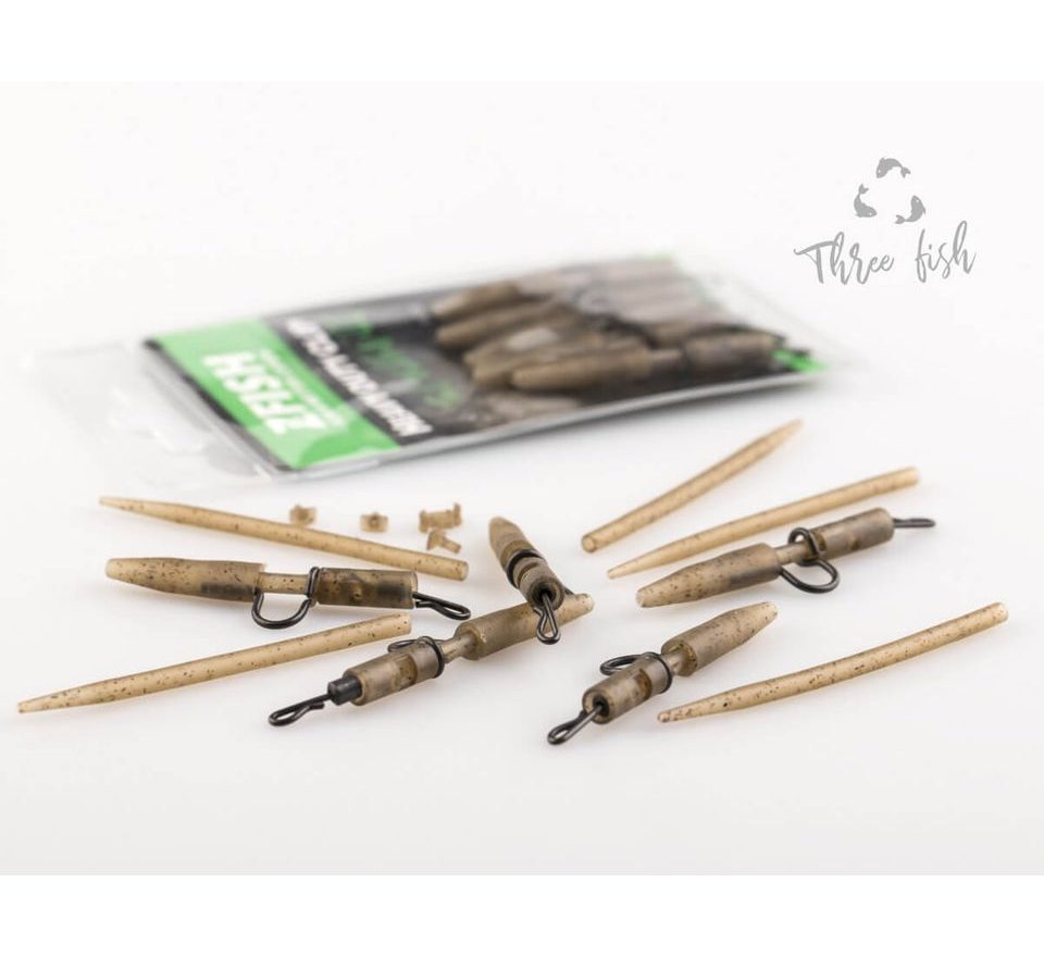 Zfish Závesy Heavy Duty Clip Complete Pin Set 60 mm