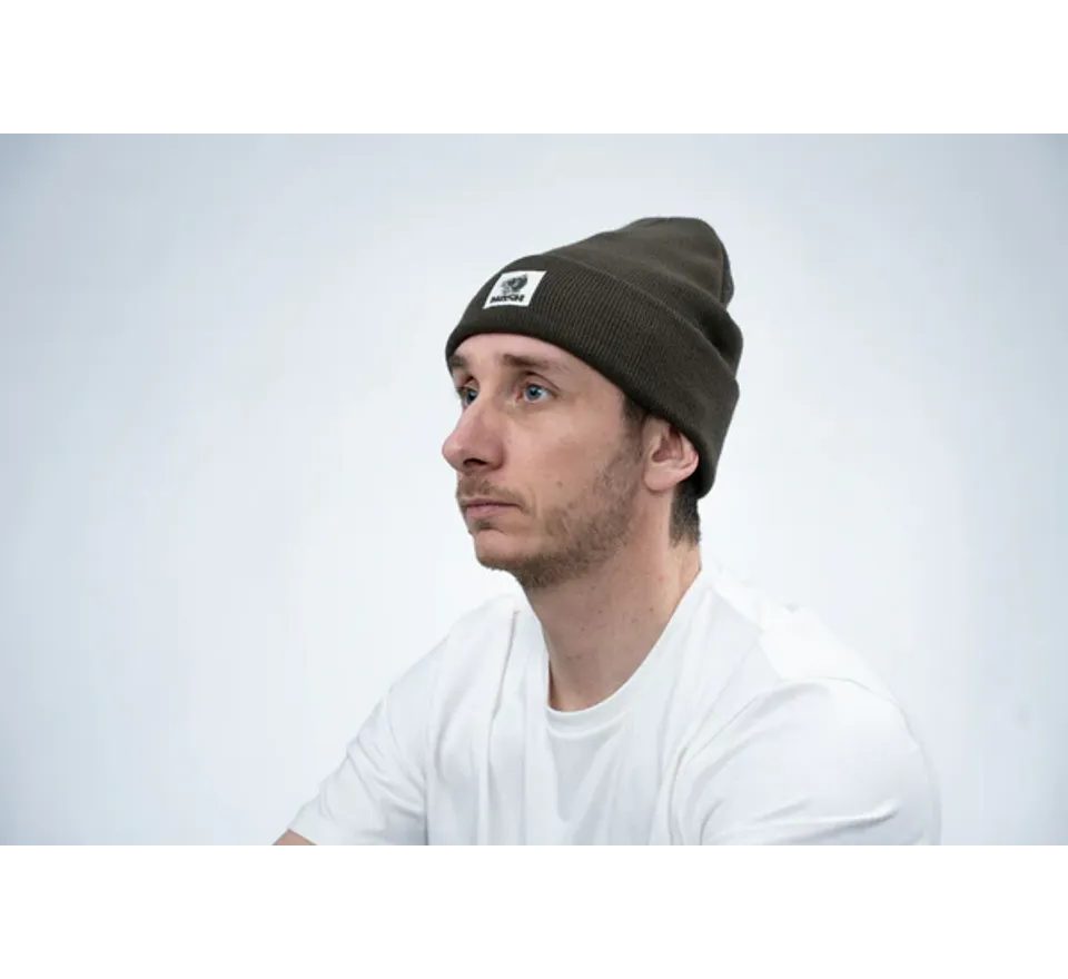 Nash Zimní čepice Make It Happen Badge Beanie Hat Green