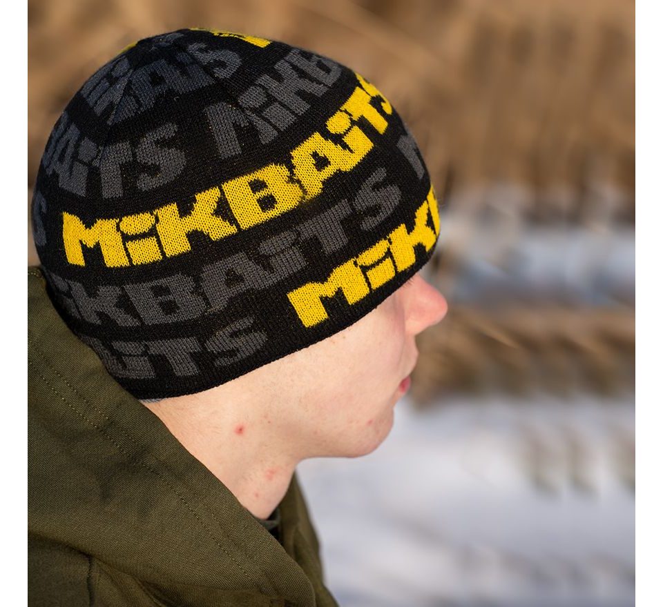 Mikbaits Čiapka čierno/šedo/žltá