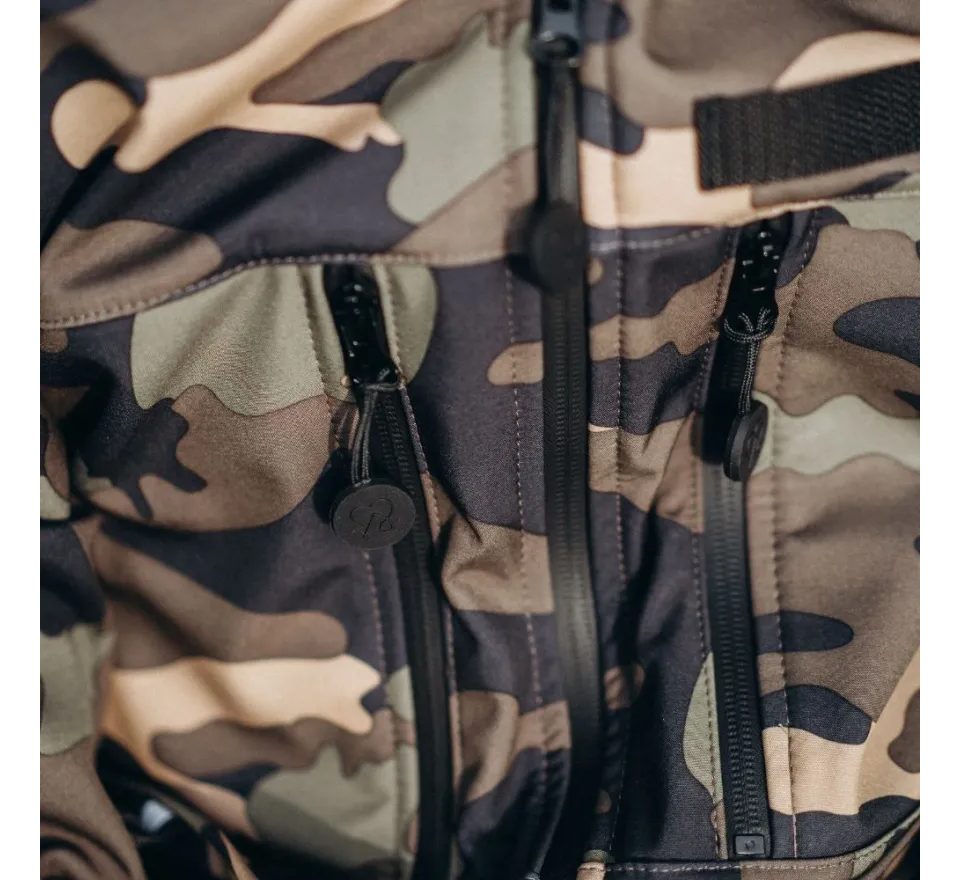 Šijeme srdcem Bunda Softshell V kapse celý revír