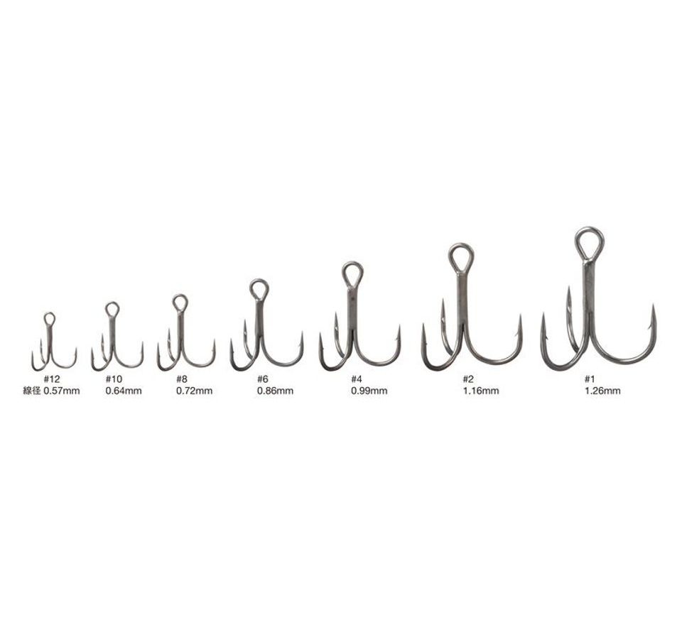 Nogales Trojháčky Zero Friction Triple Hook