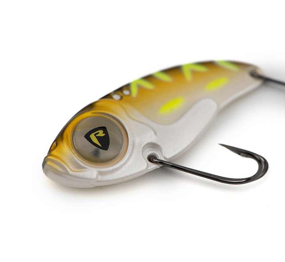 Fox Rage Nástraha Big Eye Blade UV Black & Gold