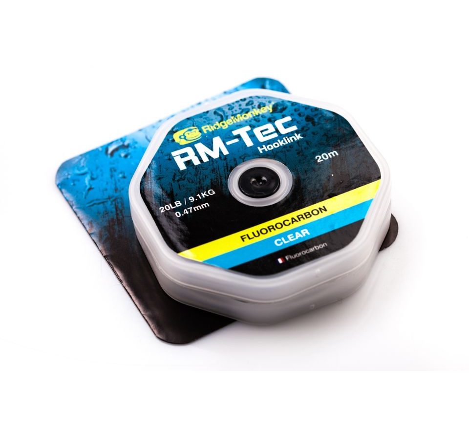 RidgeMonkey Vlasec RM-Tec Fluorocarbon čirý 20m