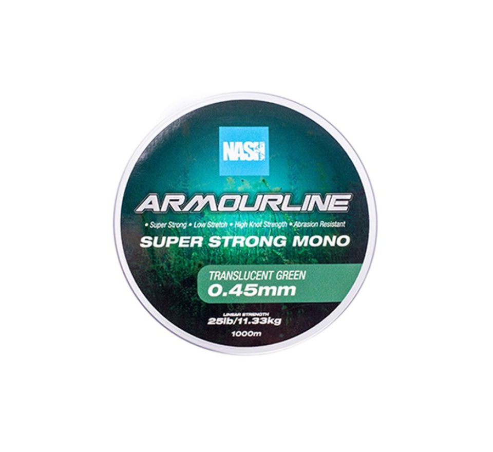 Nash Vlasec Armourline Super Strong Mono Green 1000m