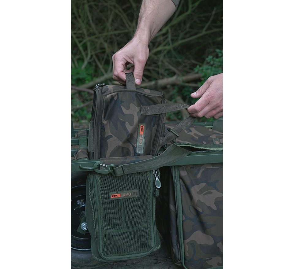 Fox Taška na nástrahy Camolite Bait/AirDry Bag Medium