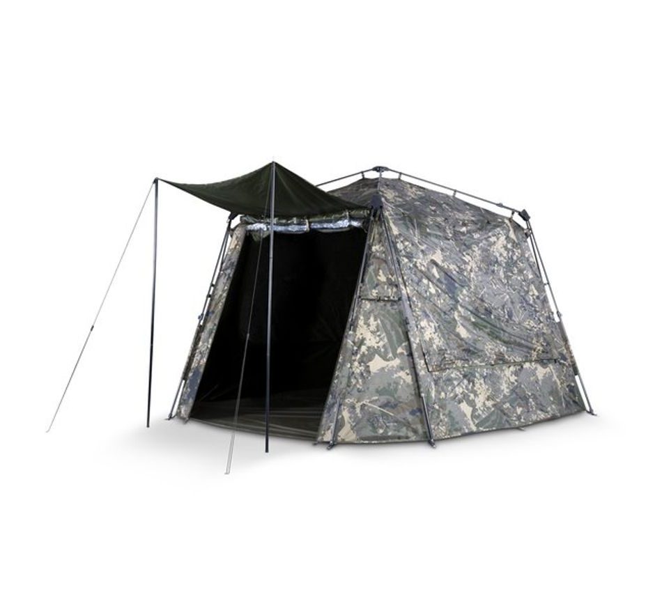 Nash Bivak Bank Life Blockhouse Camo Pro + Zimní přehoz