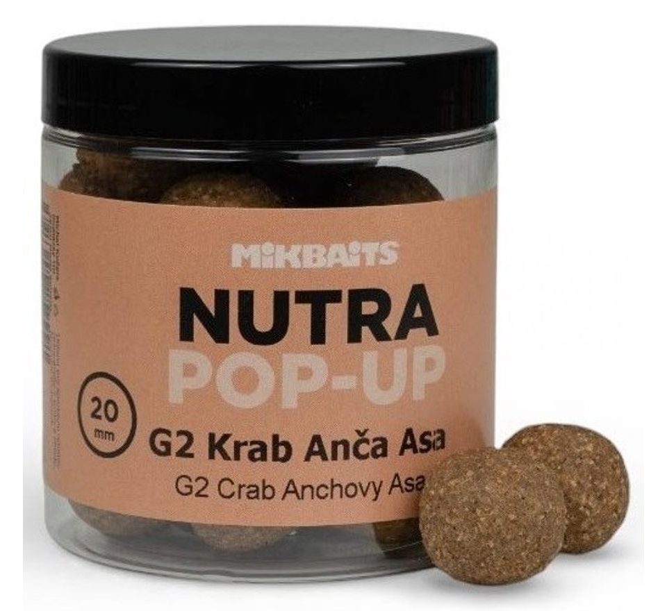 Mikbaits Boilies Nutra pop-up 20mm 250ml