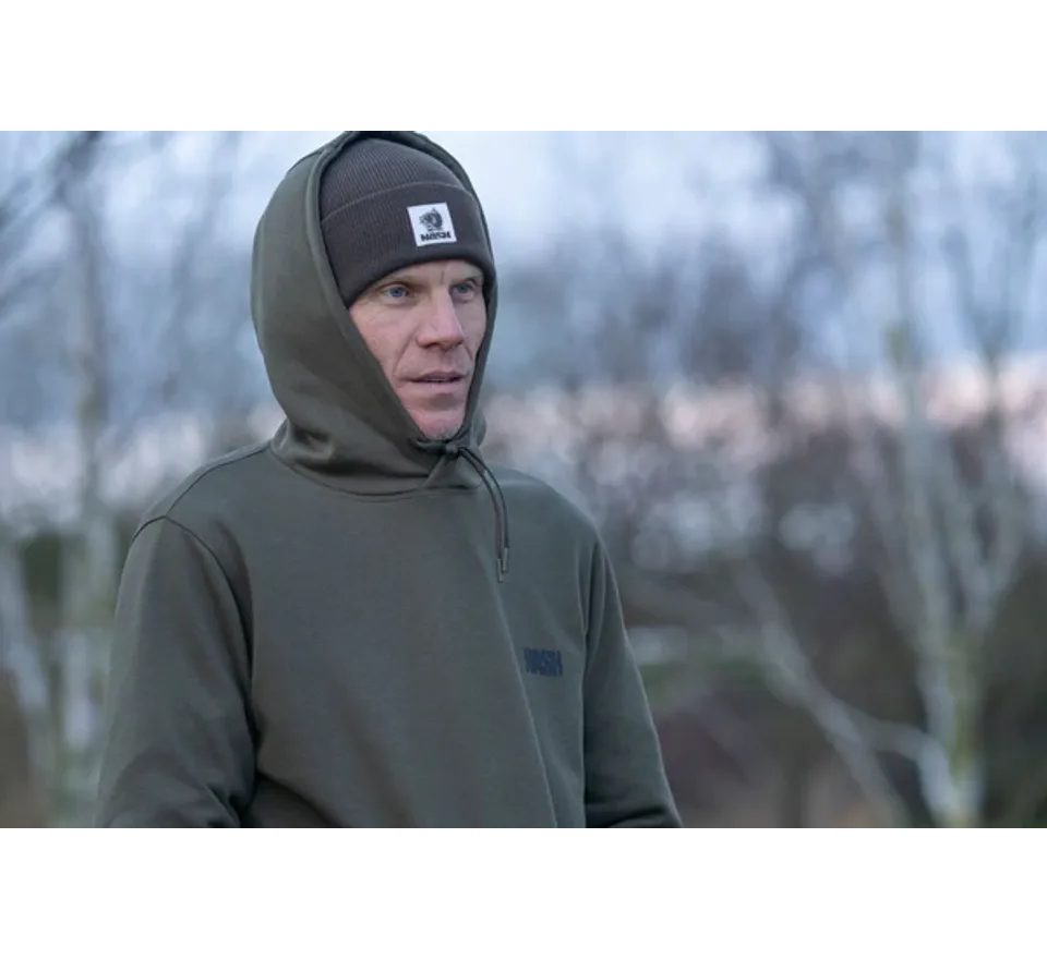 Nash Mikina Make It Happen Carp Logo Hoody Green