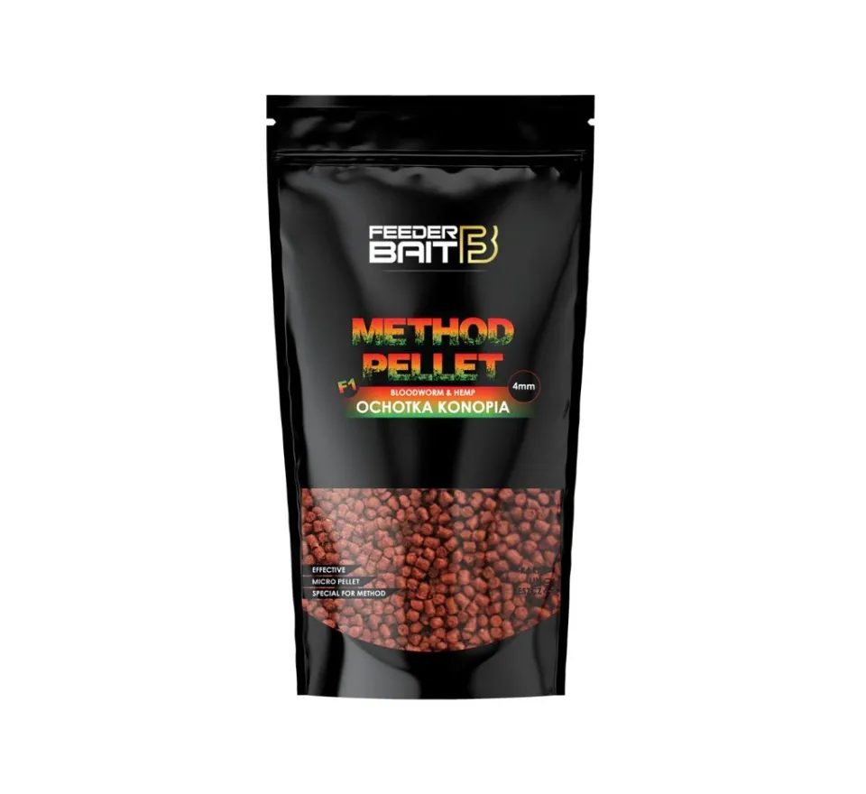 FeederBait Pelety Method Pellet 4mm 800g