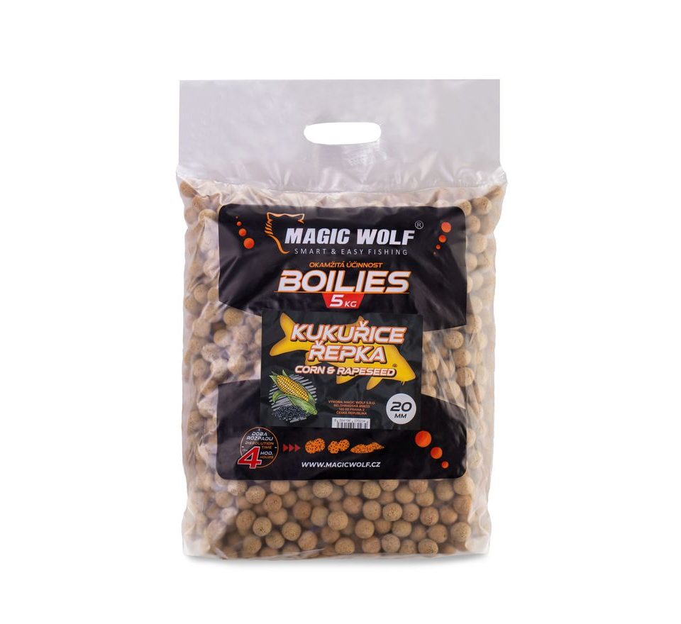 Magic Wolf Krmné Boilie 20mm 5kg