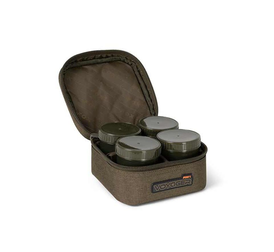 Fox Pouzdro Voyager 6 Pot Hookbait Case