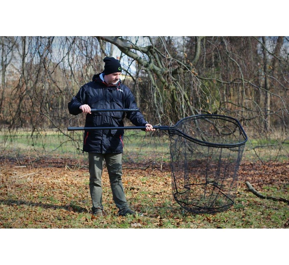 Giants Fishing Podberák Deluxe Landing Net Rubber 85x75cm