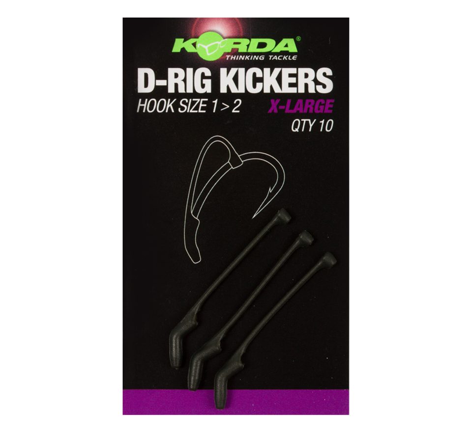 Korda Rovnátka Kickers D Rig Green 10ks