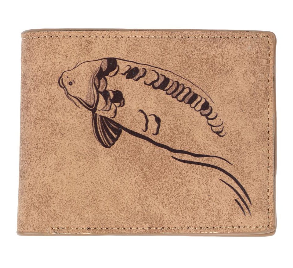 Giants fishing Peněženka plavající kapr Brown Wallet Swimming Carp hnědá