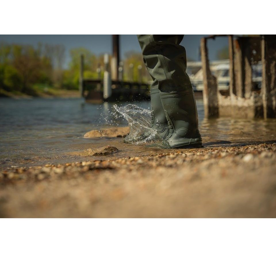 Black Cat Prsačky Green Booted Waders