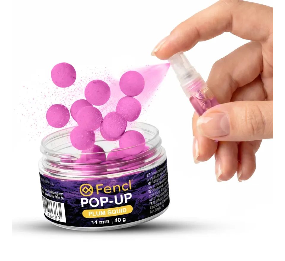 Fencl Boilies Pop Up Plum Squid