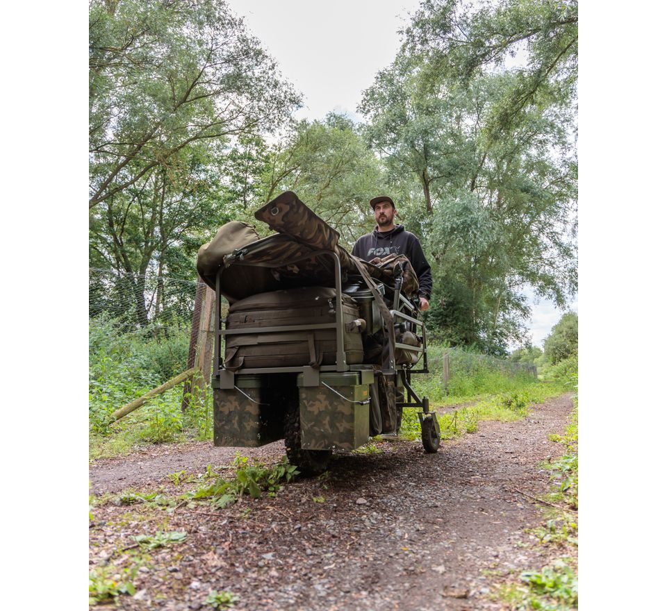 Fox Vozík Transporter 24v Power Plus Barrow Including 2 x 9Ah 12v batteries and charger