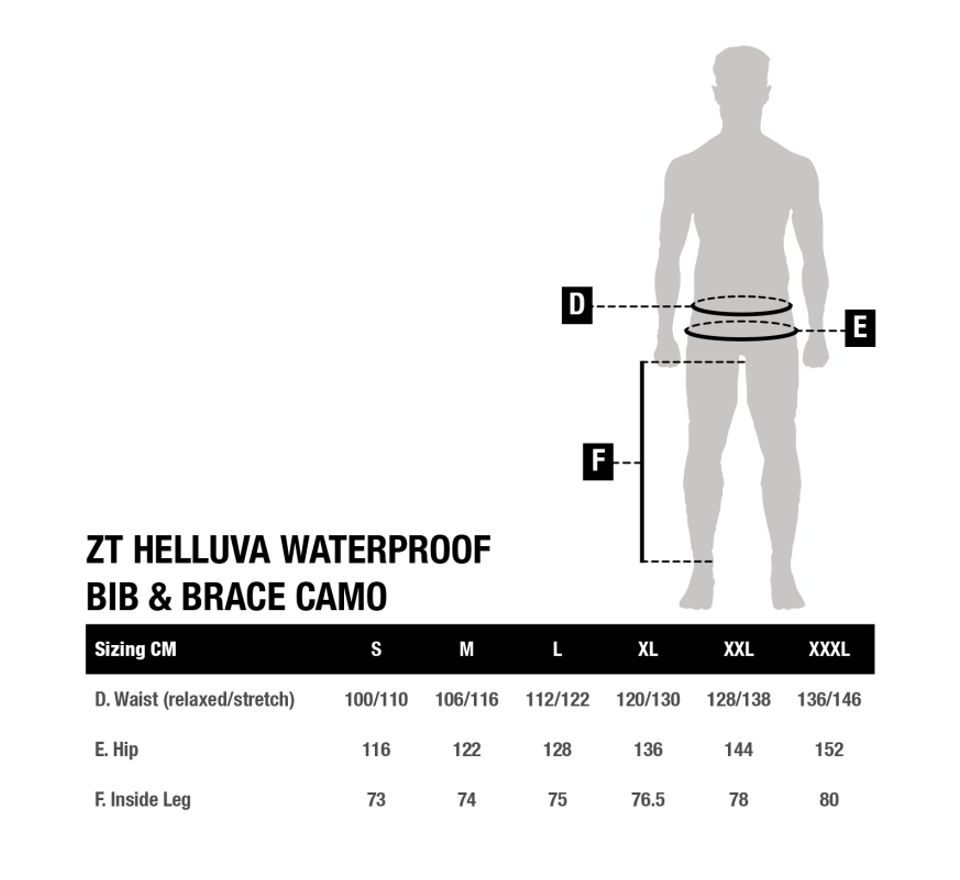 Nash Kalhoty ZT Helluva Waterproof Bib and Brace Camo