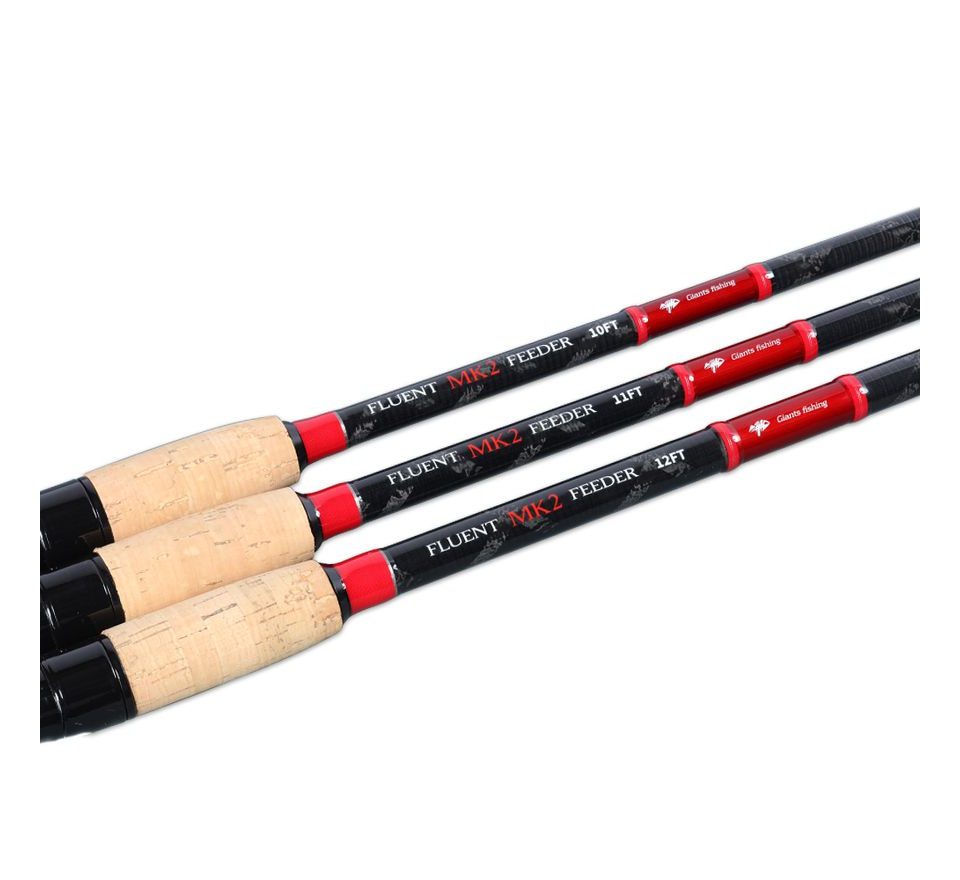 Giants fishing Prut Fluent MK2 Feeder 3,3m 90g + Naviják Deluxe FD 4000