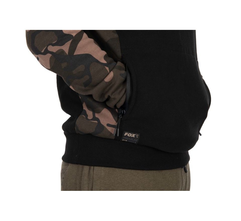 Fox Mikina Black/Camo Pullover Premium 310 Hoodie