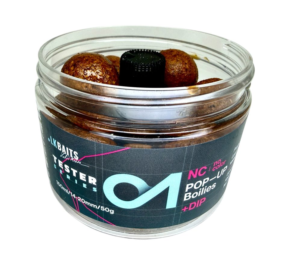 LK Baits Pop-up Boilies NC Tester Series_01 Pure Signal 14-20mm 150ml