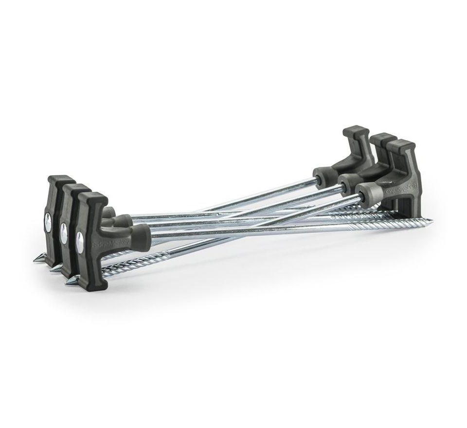 RidgeMonkey Bivak Escape Heavy Duty T-Peg 12 inch 6ks