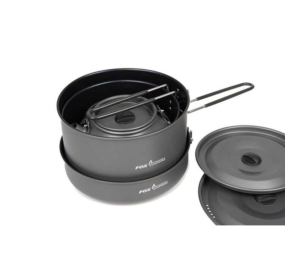 Fox Štvorčasťová sada riadu Cookware 4 piece Deluxe Cook Set