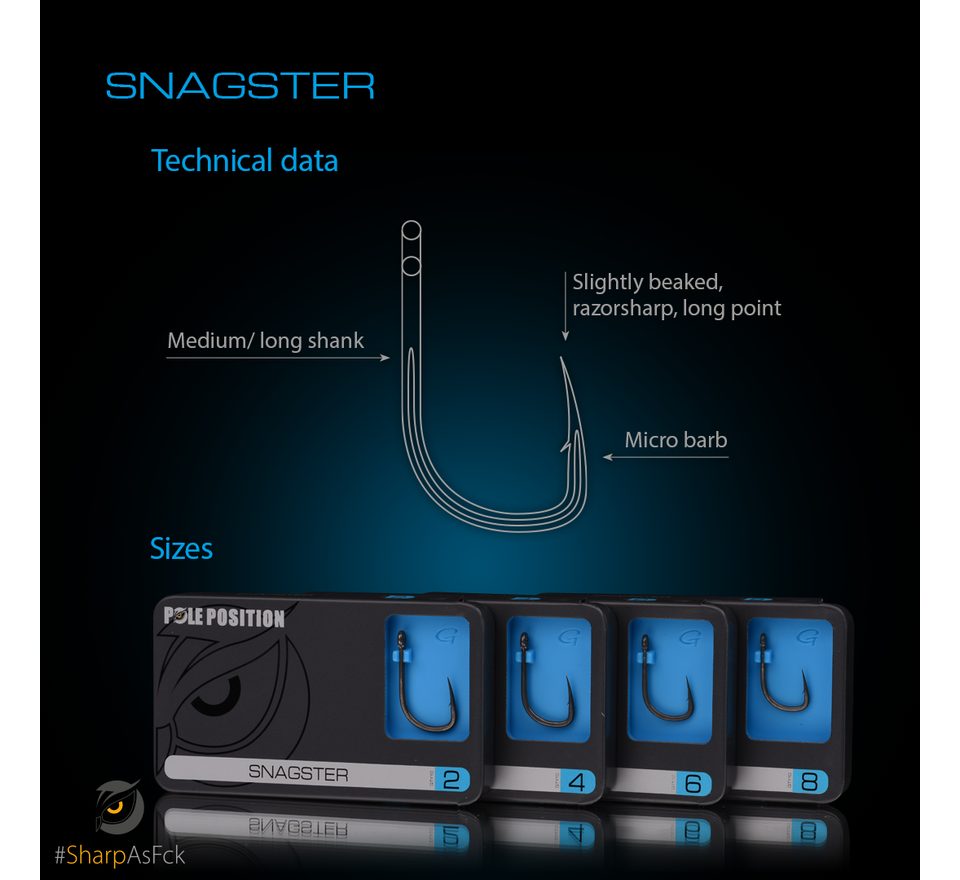 Pole Position Háčiky Snagster 10ks