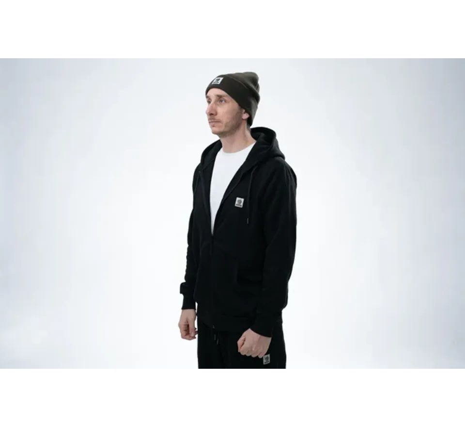 Nash Mikina Make It Happen Badge Zipped Hoody Čierna