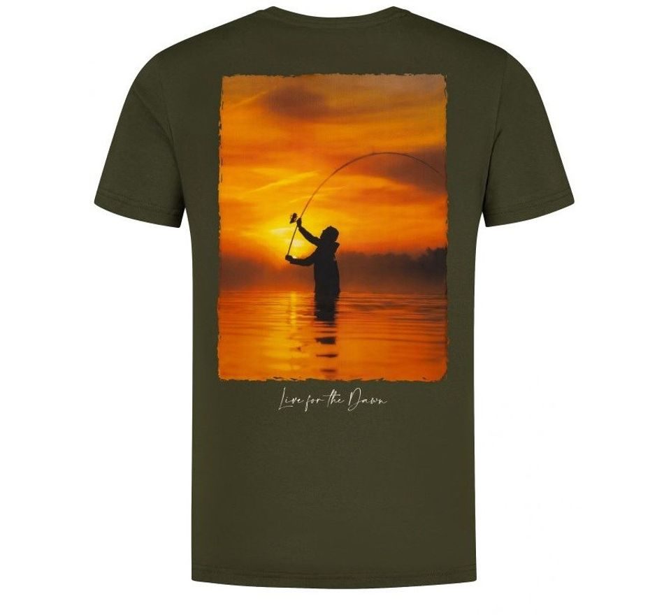 Korda Tričko Sunrise Tee Dark Olive