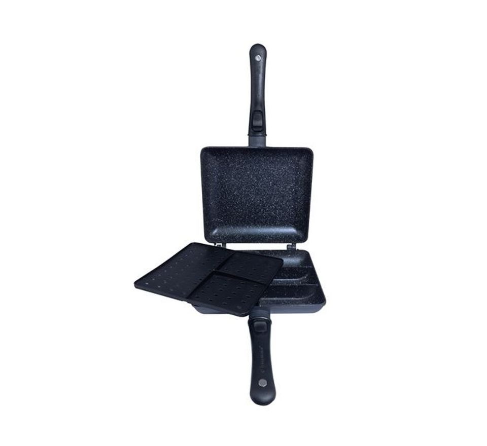 RidgeMonkey Pánev Connect Combi & Steamer XXL Granite Edition