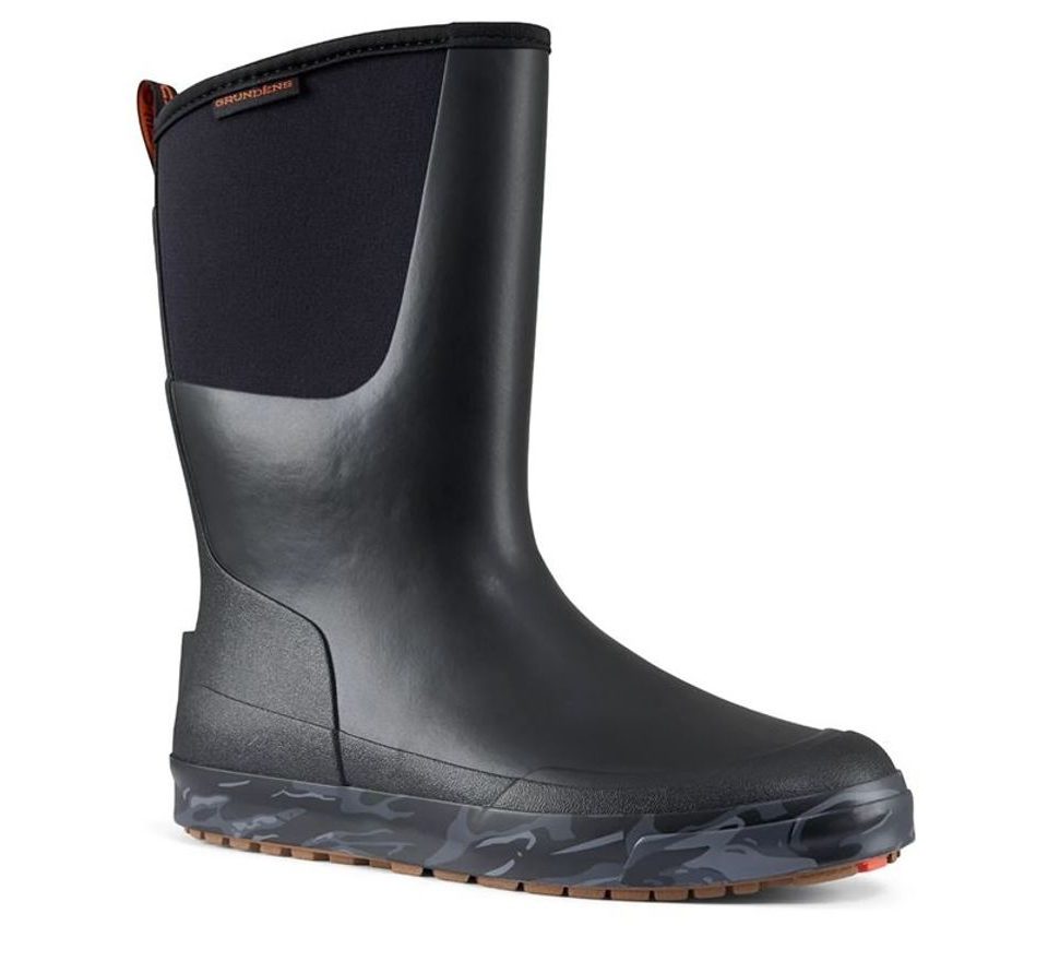 Grundéns Holínky 12 Inch Deck Boot Blackbeard