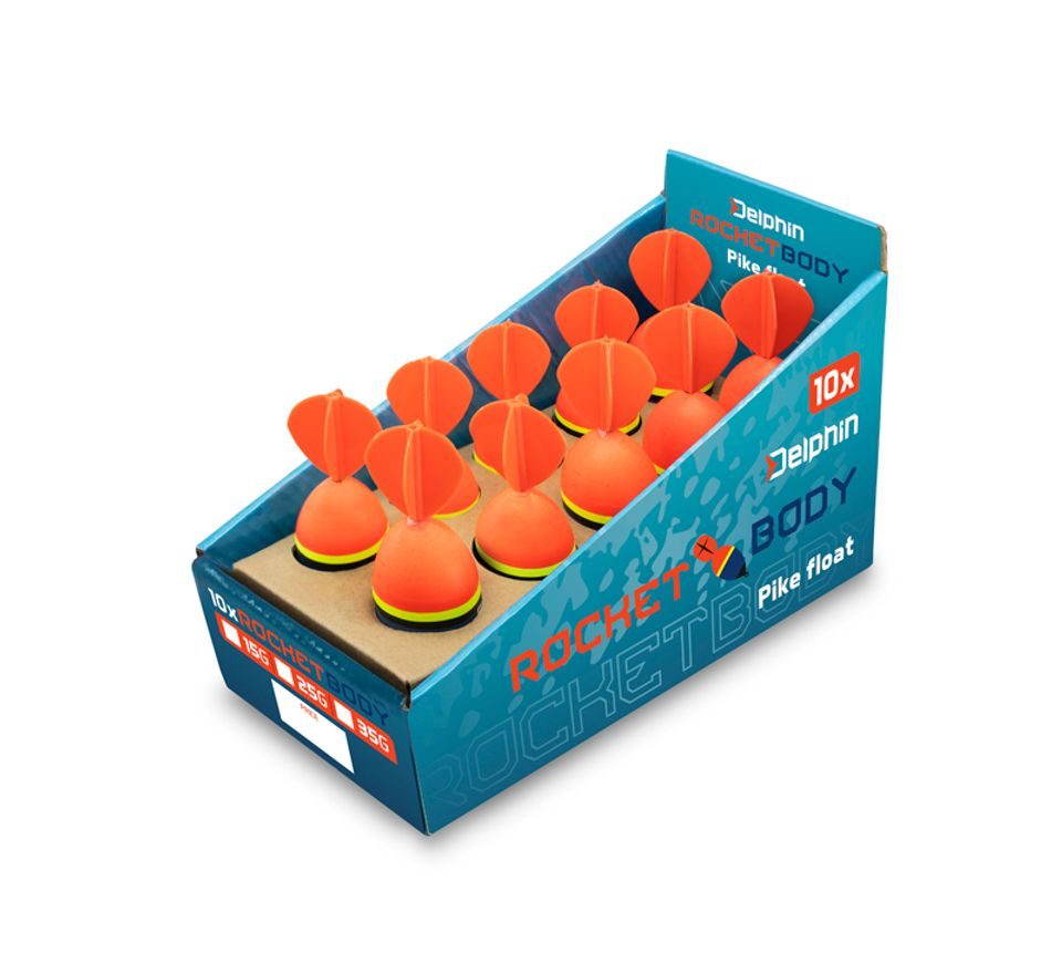 Delphin Plavák na štiky RocketBody