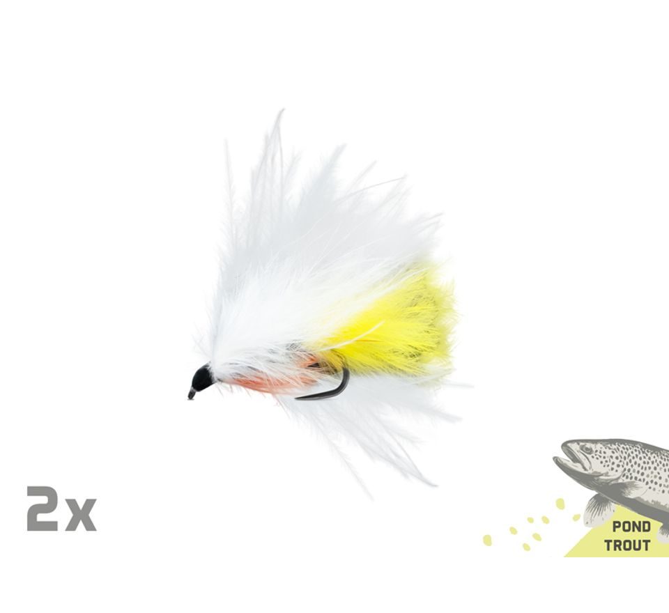 Delphin Sada umělých mušek Fly Pond trout 10ks