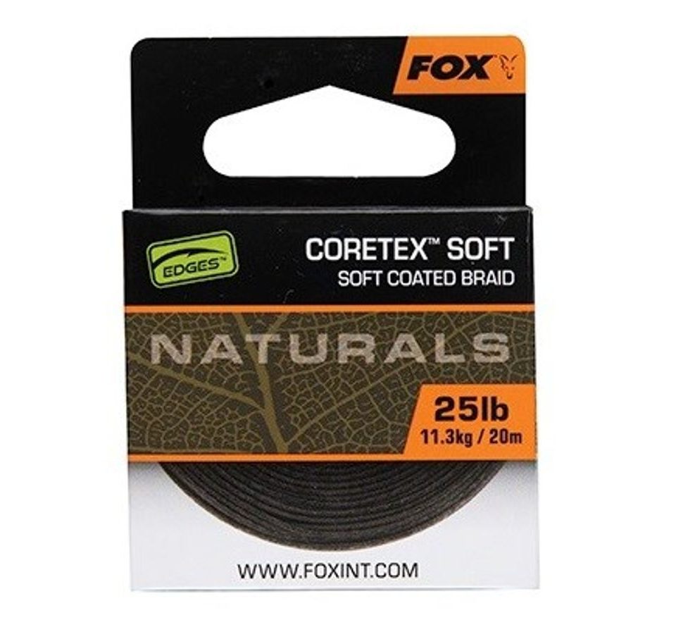 Fox Náväzcová Šnúrka Naturals Coretex Soft 20 m