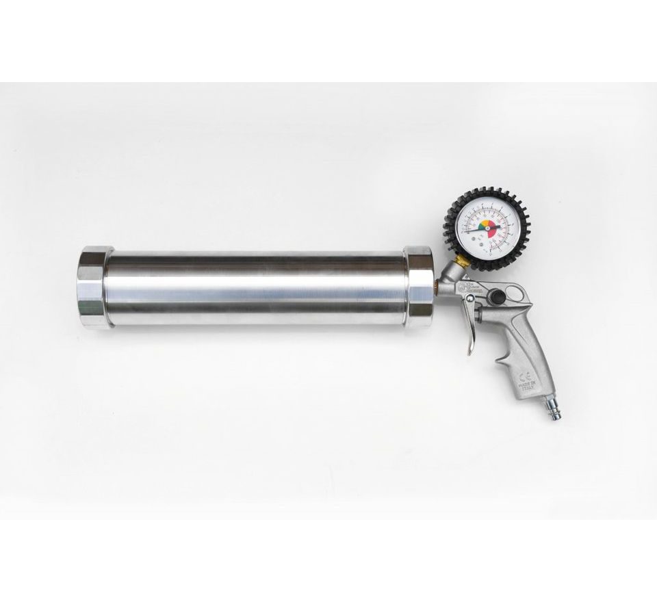 Nikl Výtlačná pistole na boilie těsta vzduchová Pneumatic 1,1kg 800ml vzduchová