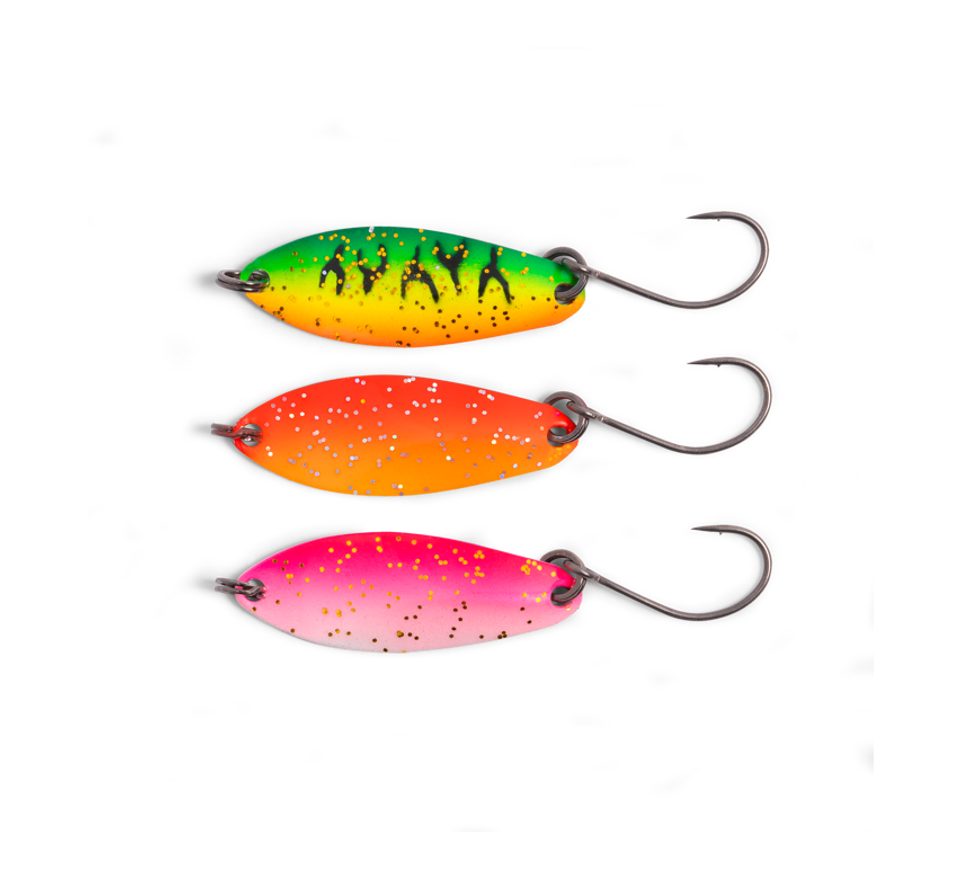 Zebco Plandavka Target Fish Trout UL Spoon Set 3ks