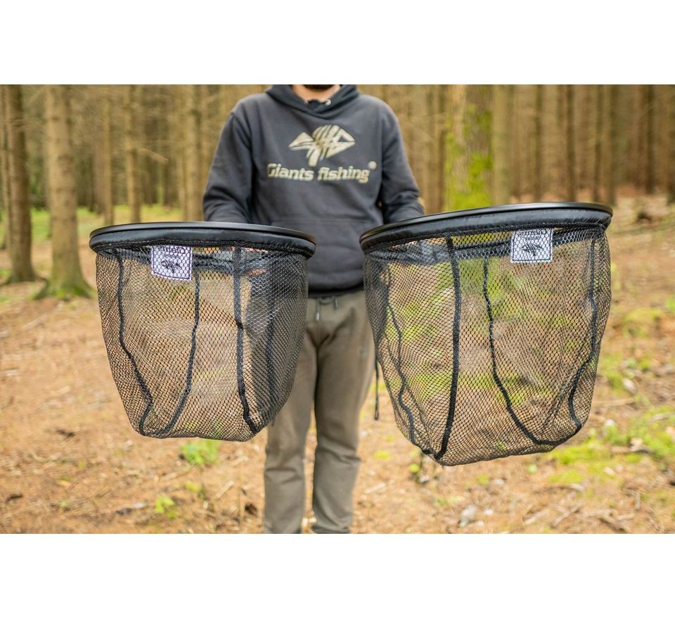 Giants fishing Plovoucí podběrák s pogumovanou síťkou Deluxe Rubber Float M 45x35cm
