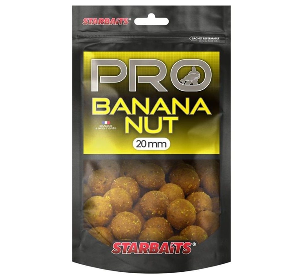 Starbaits Boilies Pro Banana Nut 200g