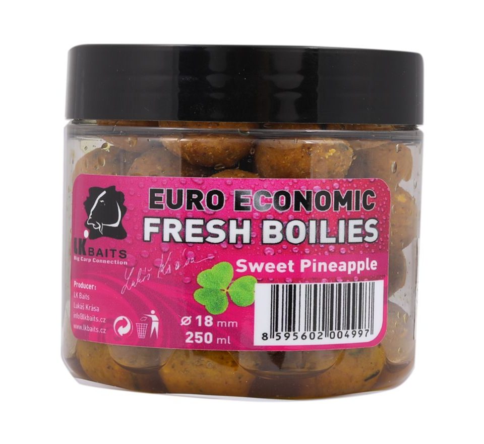 LK Baits Fresh Boilies Euro Economic 18mm 250ml