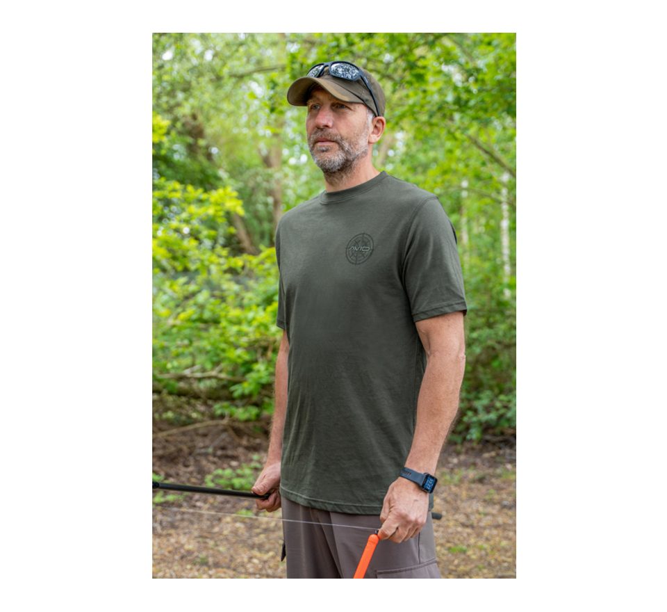 Avid Triko Bearing T-Shirt Green