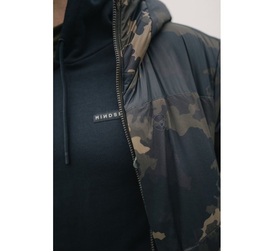Korda Bunda Insulated Hooded Jacket Dark Kamo