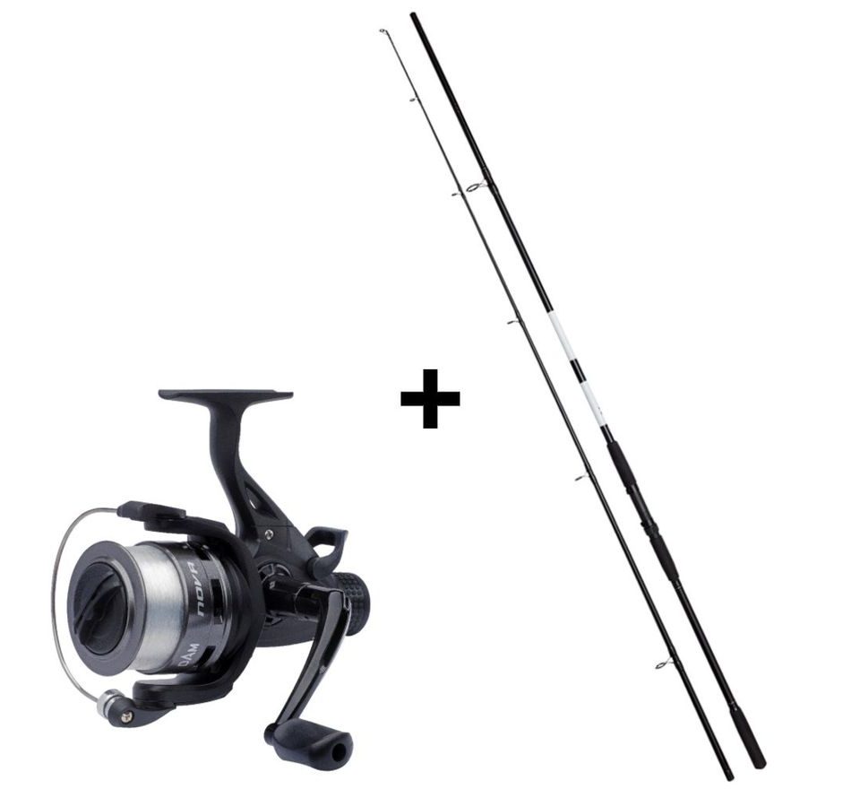 DAM Prut Base-X Carp 3m 3lb 2sec 40mm Action + Naviják Quick Nova 4000 FS