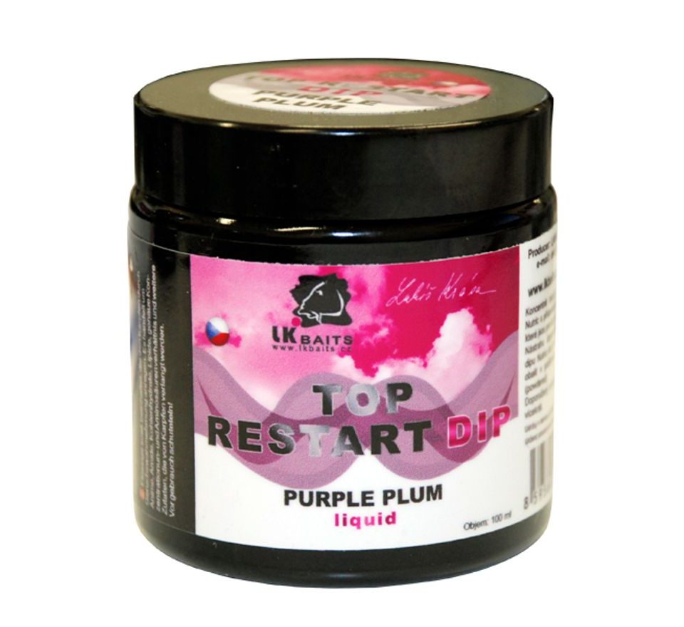 LK Baits Dip TopRestart Purple Plum 100ml