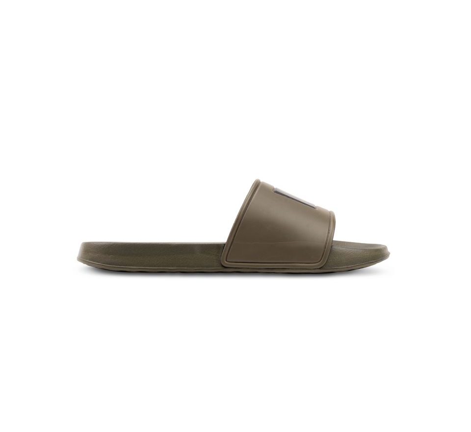 Nash Pantofle Sliders Green