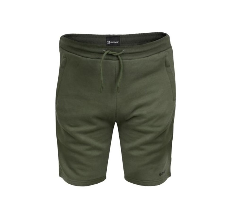 Sonik Kraťasy Green Fleece Shorts